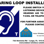 Hearing Loop sign